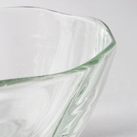琉球ガラス工房　glass32　うず鉢(クリア)-K00336-琉球ガラス工房glass32