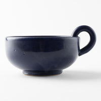 萬古焼 藍窯 スープカップ(藍) 萬古焼　藍窯堀内製陶所 萬古焼