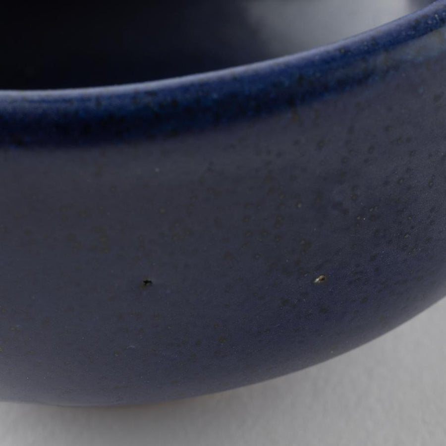 萬古焼 藍窯 スープカップ(藍)-萬古焼　藍窯堀内製陶所