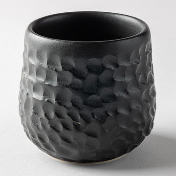 yoshida pottery　鎬カップ　大人black yoshida pottery 陶磁器作家もの