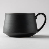 yoshida pottery　コーヒーカップ　大人black-yoshida pottery