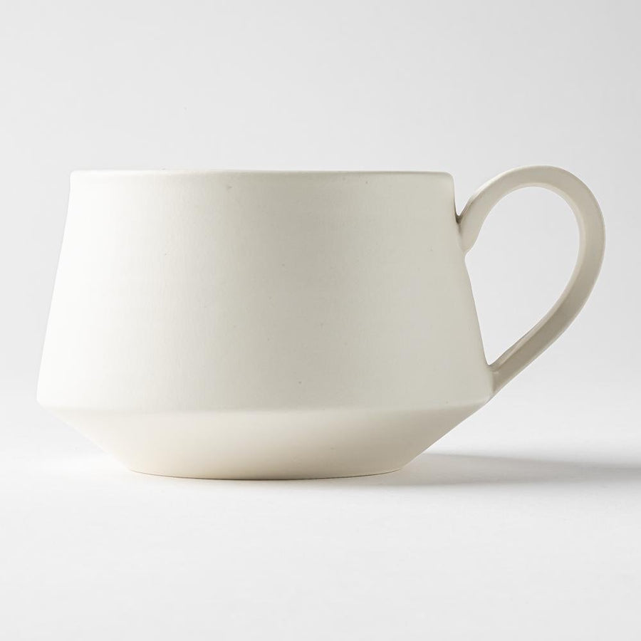 yoshida pottery　コーヒーカップ　恋人white yoshida pottery 陶磁器作家もの