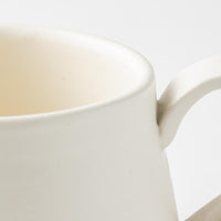 yoshida pottery　コーヒーカップ　恋人white yoshida pottery 陶磁器作家もの