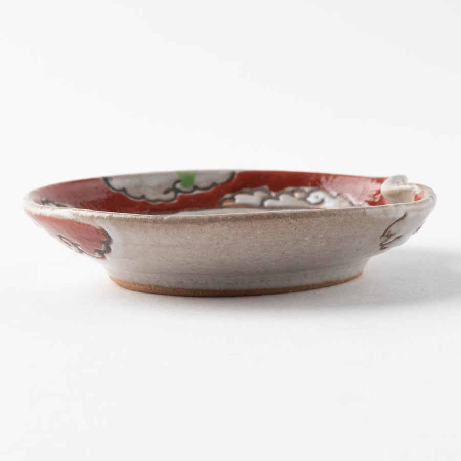 作家　大場紀穂子　松竹梅豆皿兼箸置き-作家　大場紀穂子